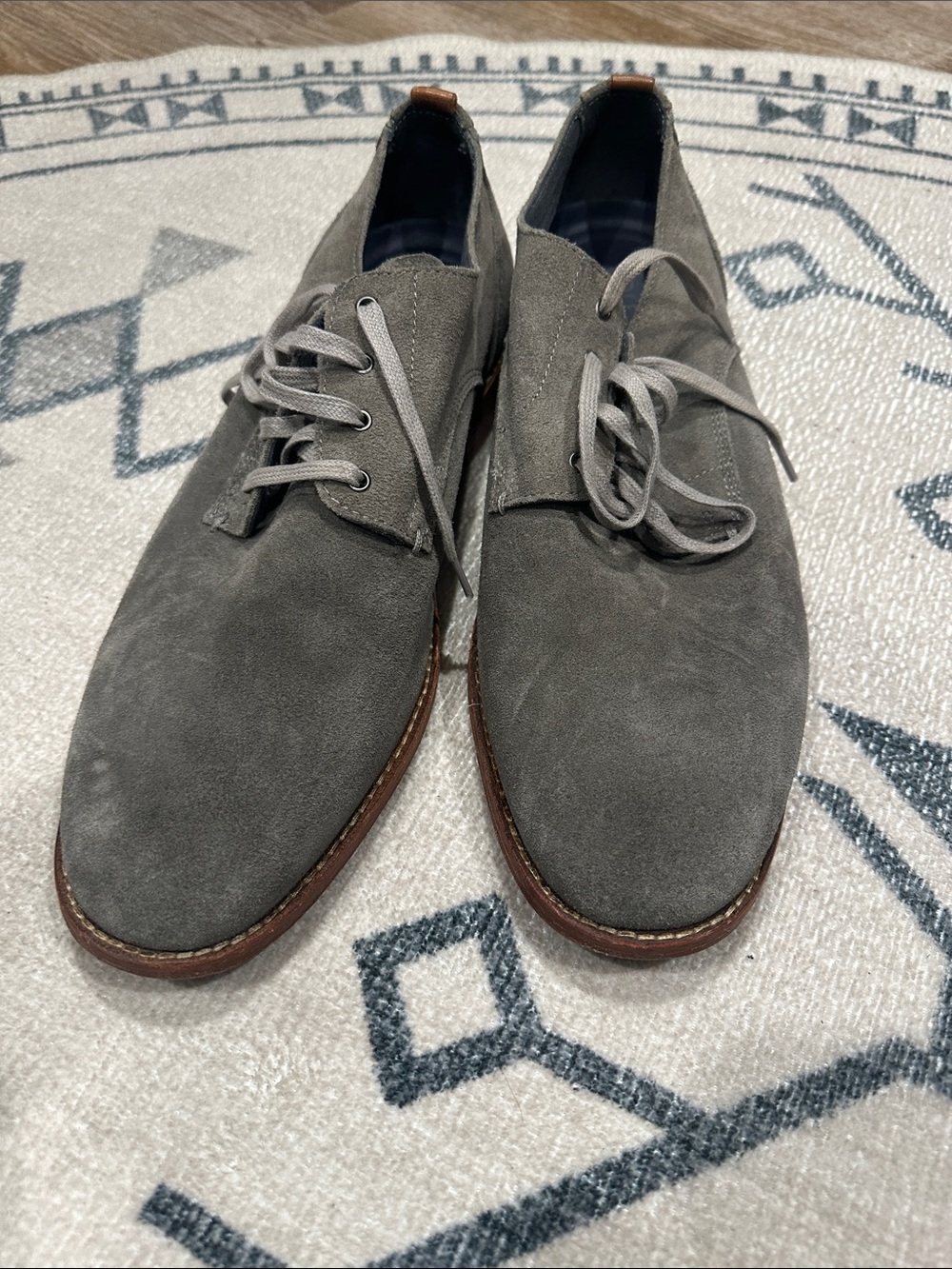Men’s Cole Haan Grey Suede with Brown Welt